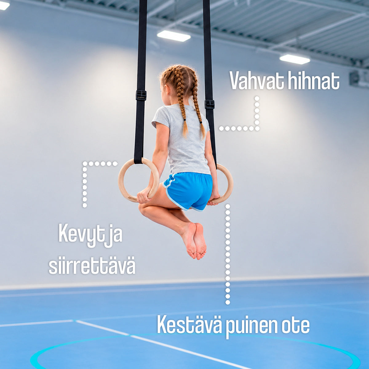 
              AirTrack Nordic Gymnastic Rings Pro
