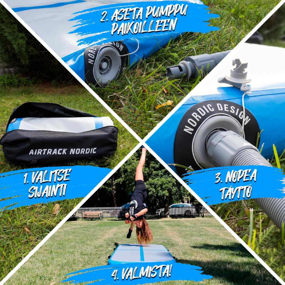 
              AirTrack Nordic Deluxe Wide, 3-16m