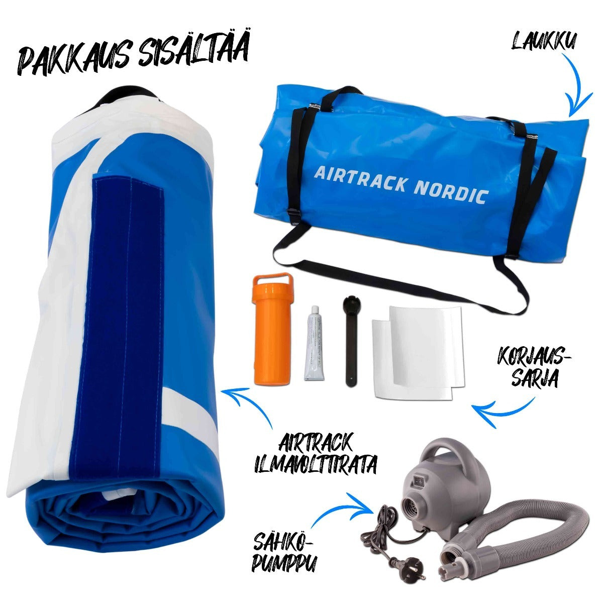 
              AirTrack Nordic Deluxe Wide, 3-16m