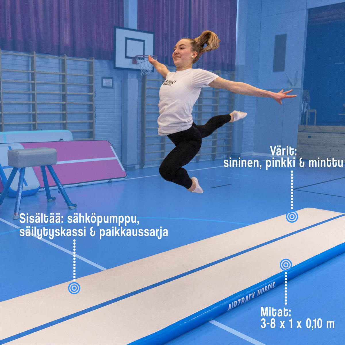 
              AirTrack Nordic Standard, 3-8m