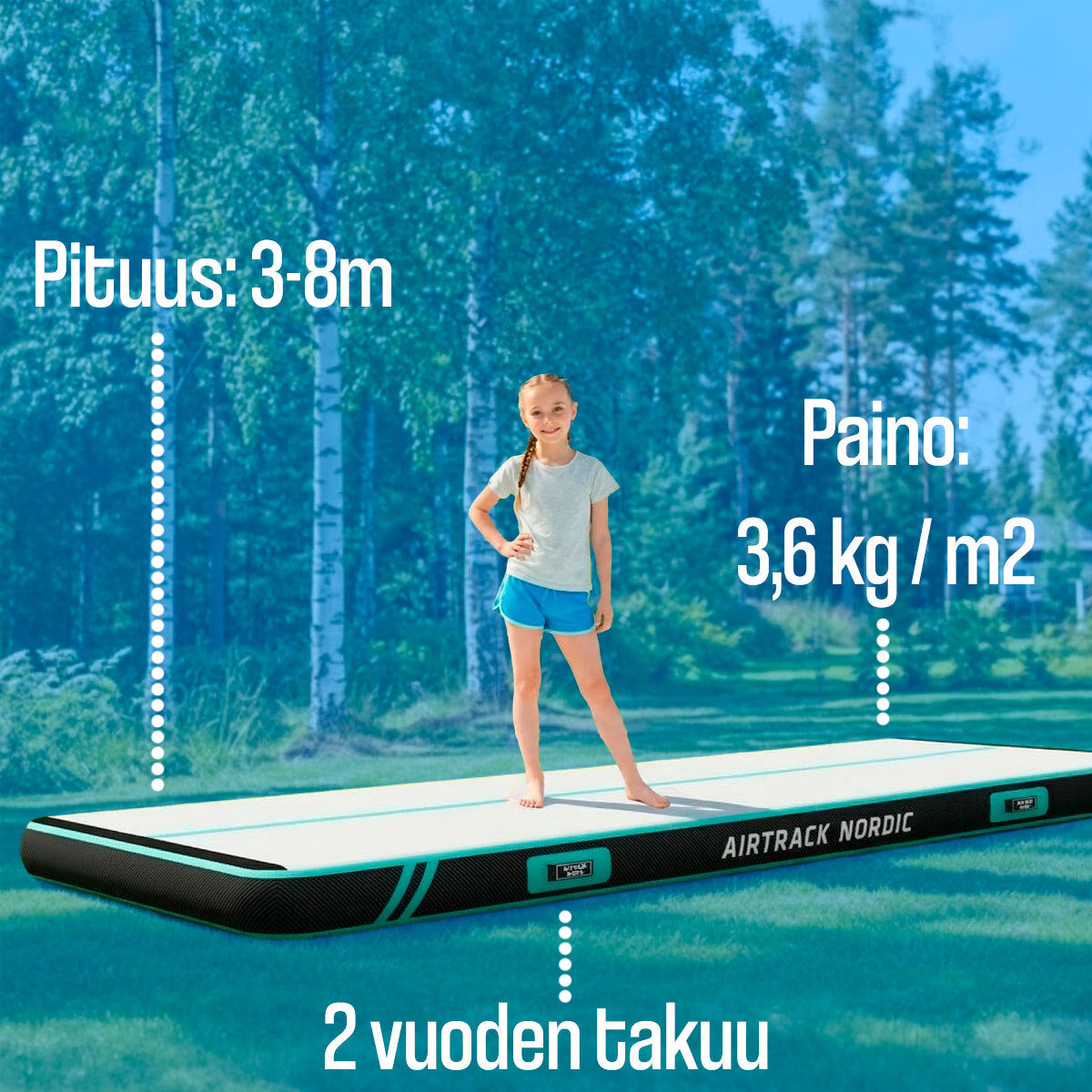 
              AirTrack Nordic Carbon, 3-8m