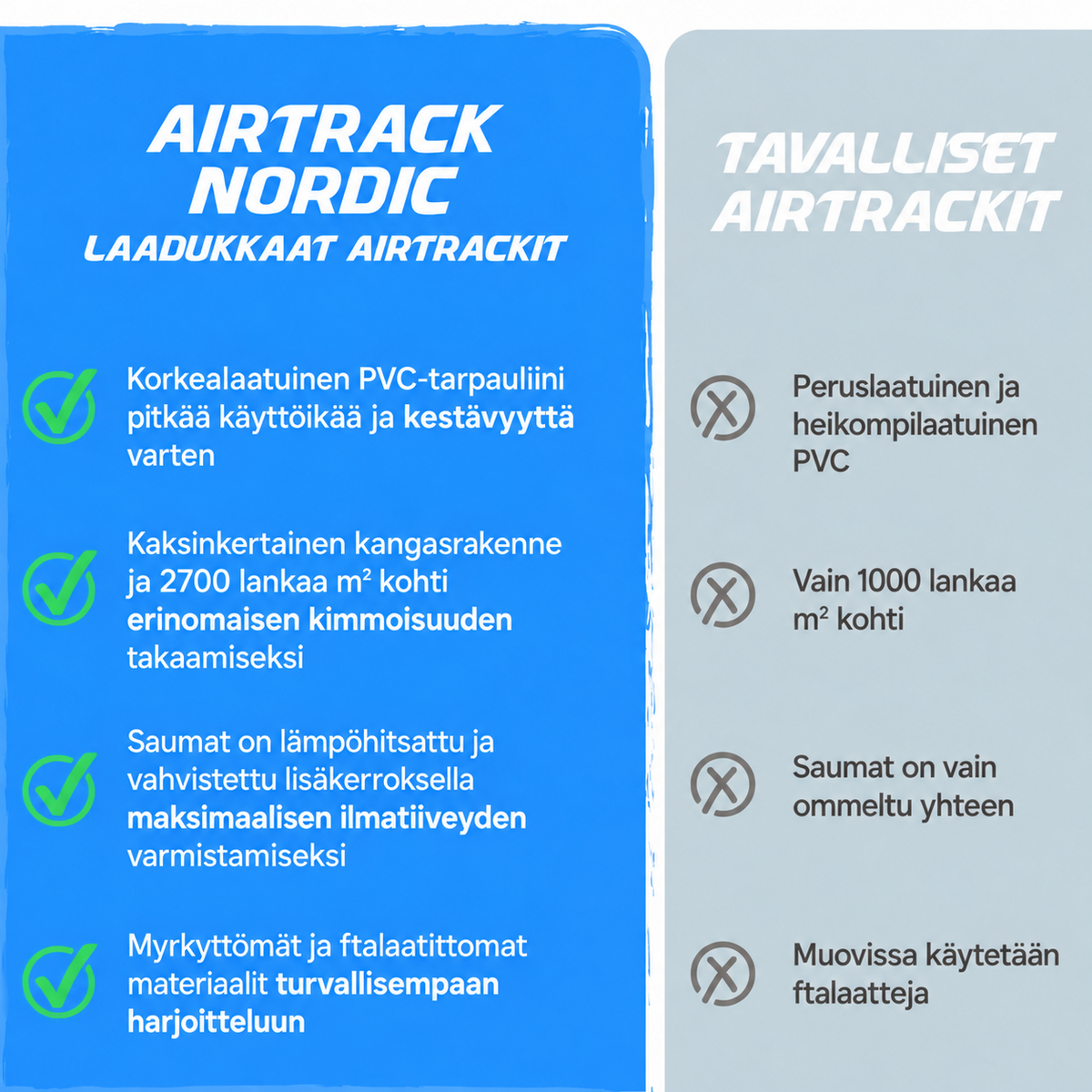 
              AirTrack Nordic Standard, 3-6m