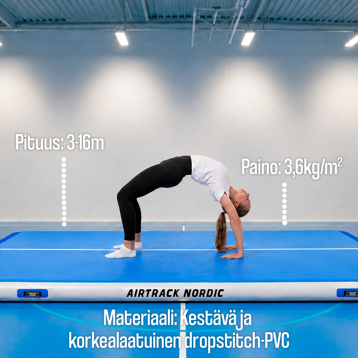 
              AirTrack Nordic Deluxe Wide, 3-16m
