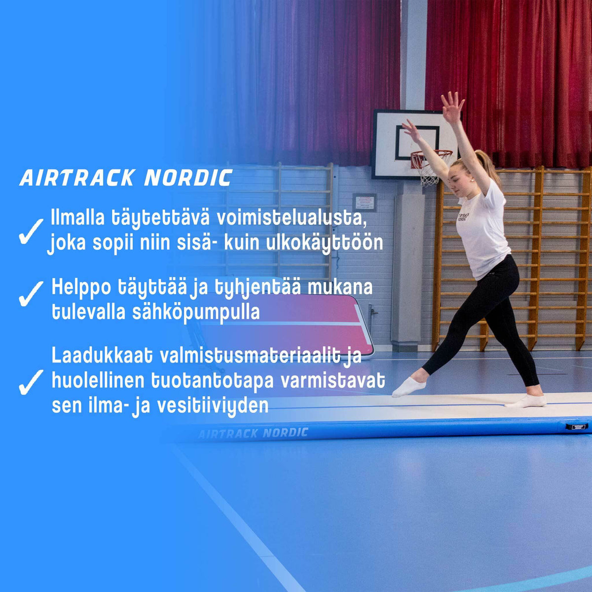 
              AirTrack Nordic Standard, 3-8m