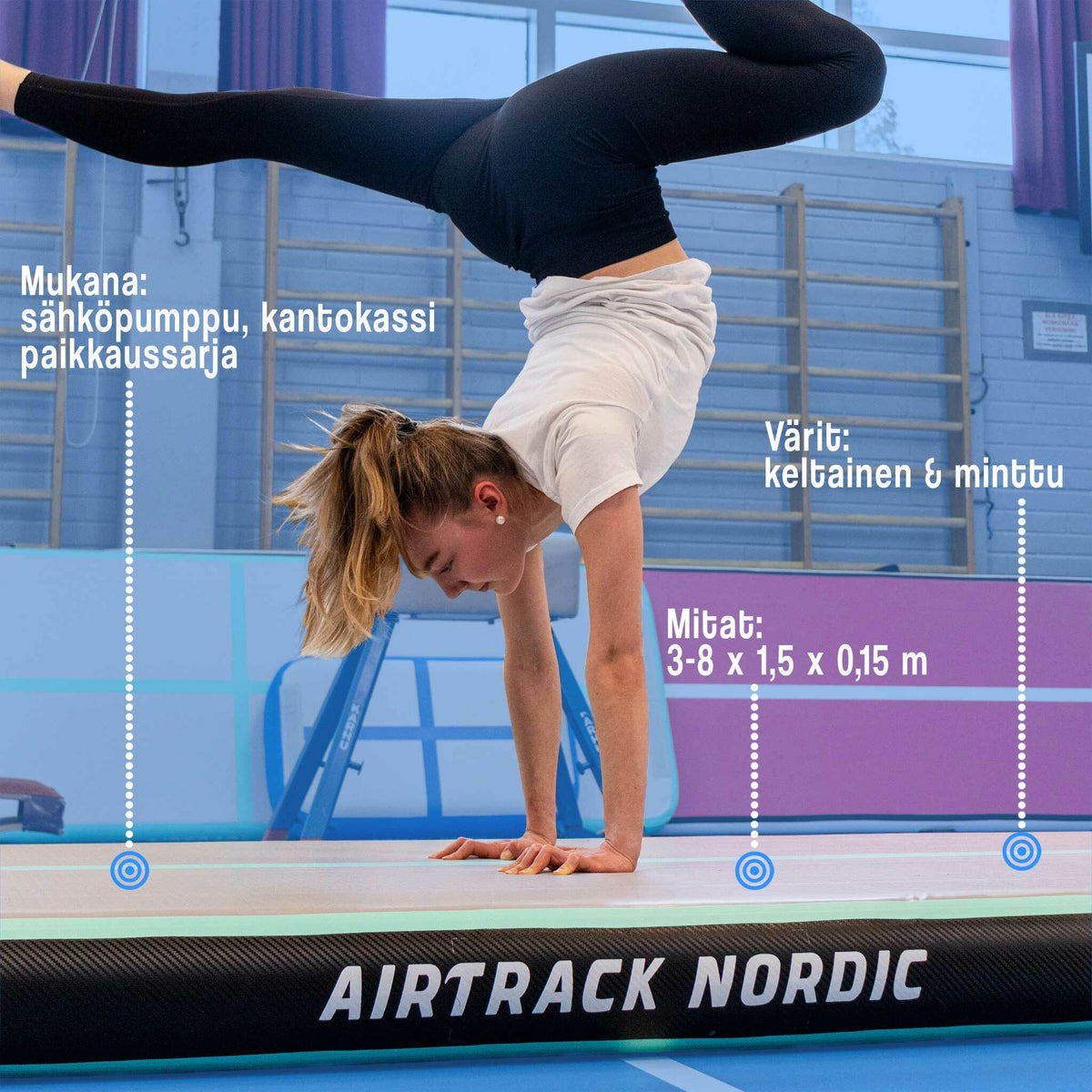 
              AirTrack Nordic Carbon, 3-8m